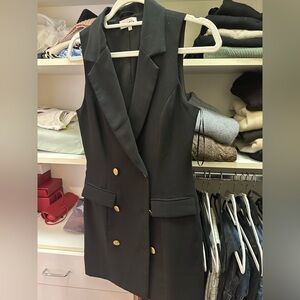 Black blazer dress